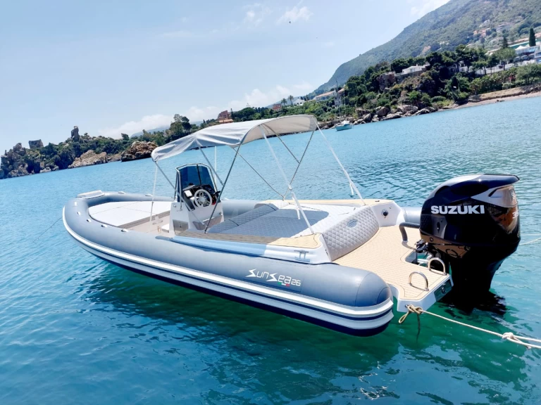 Vermietung Schlauchboot Sunsea mit Führerschein