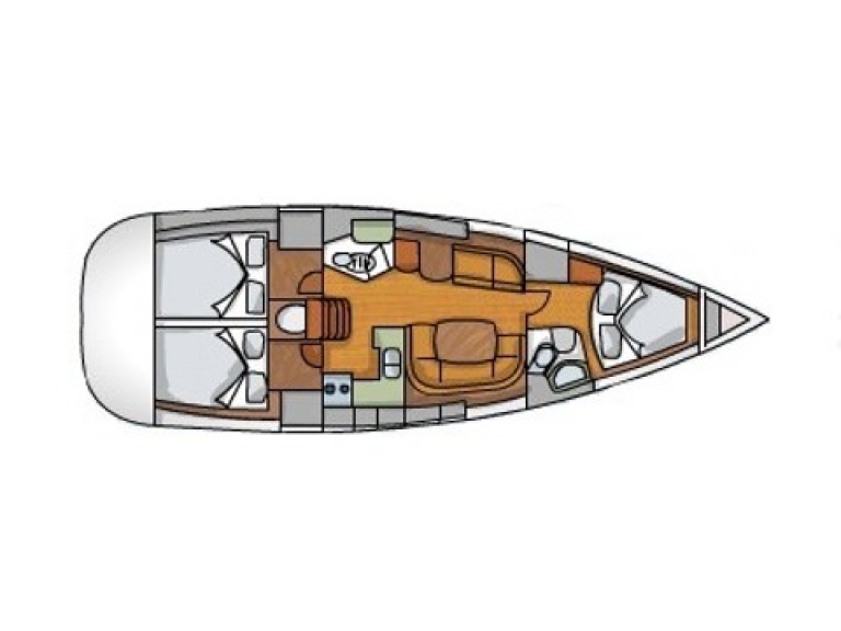 YachtCharter in Kos - Jeanneau Sun Odyssey 42i auf SamBoat