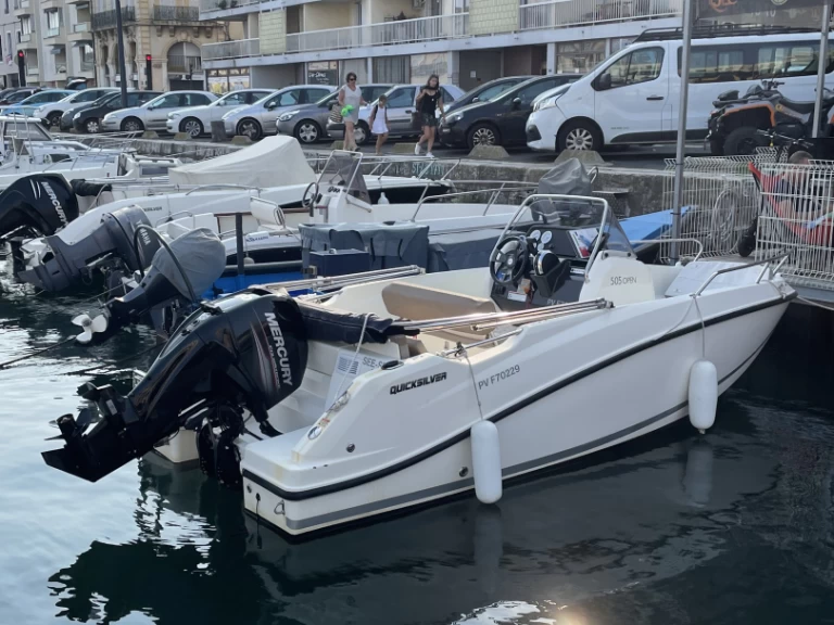 Motorboot mieten in Sète - Quicksilver Activ 505 Open