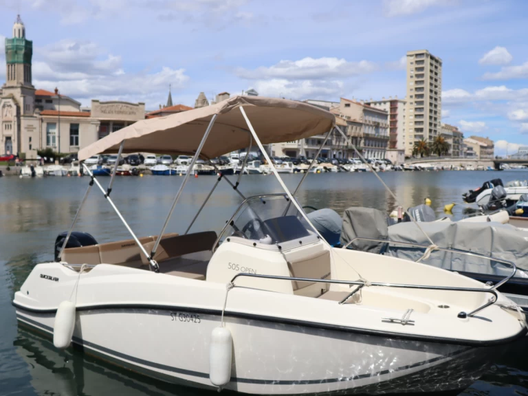 YachtCharter in Sète - Quicksilver Activ 505 Open auf SamBoat