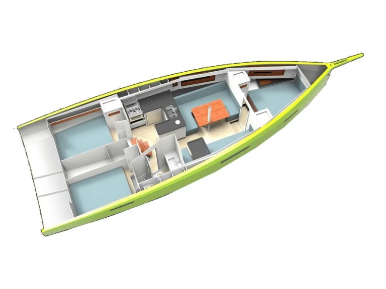 Vermietung Segelboot RM mit Führerschein