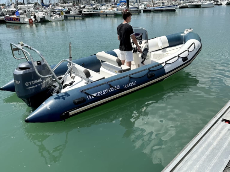 Vermietung Schlauchboot Bombard mit Führerschein