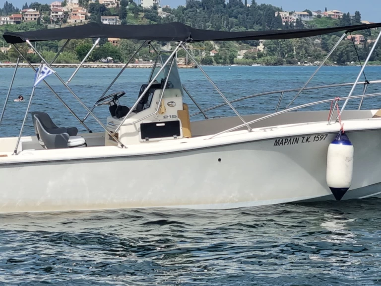 Boot mieten Korfu günstig White Shark 215