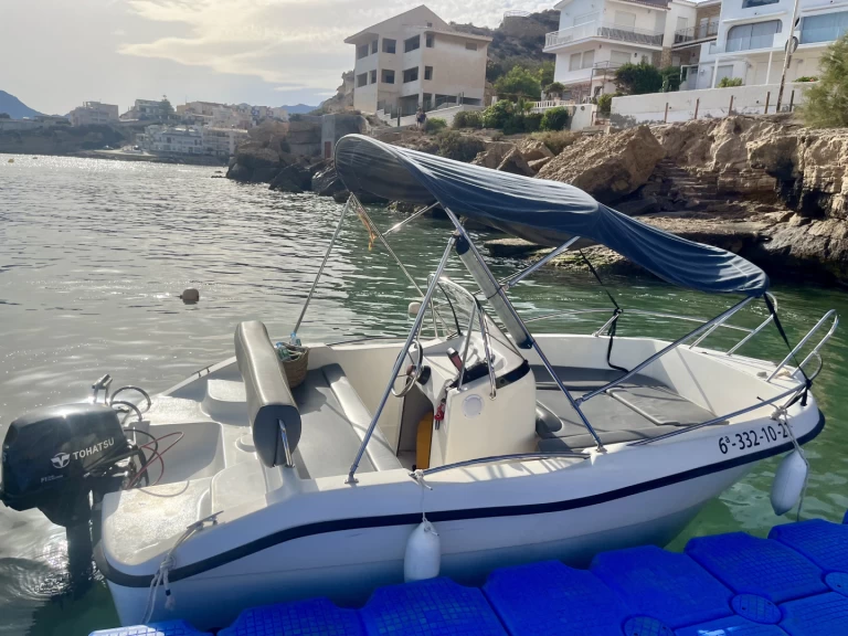 Motorboot mit oder ohne Skipper Mareti mieten in San Juan de los Terreros