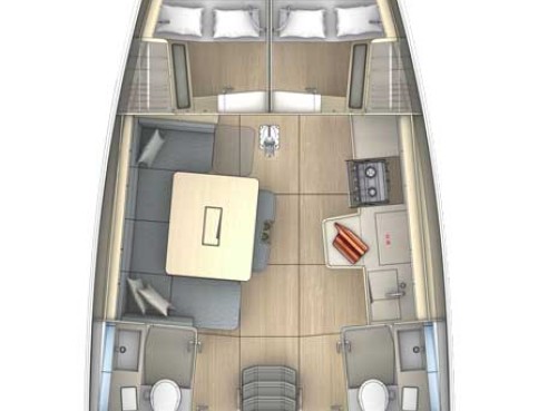 Boot mieten Biograd na Moru günstig Dufour 41 Performance