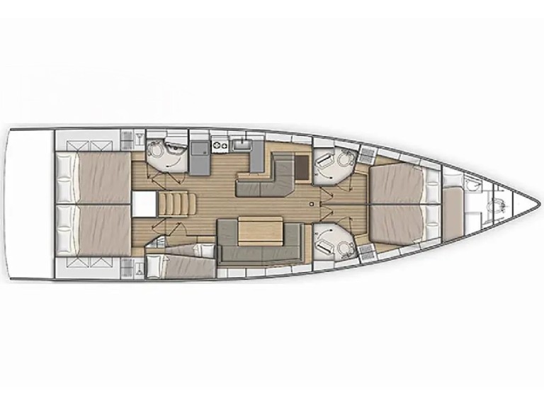 Vermietung Segelboot Bénéteau mit Führerschein