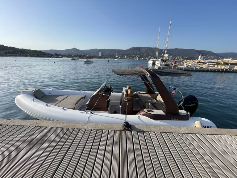 Vermietung Schlauchboot Zodiac mit Führerschein