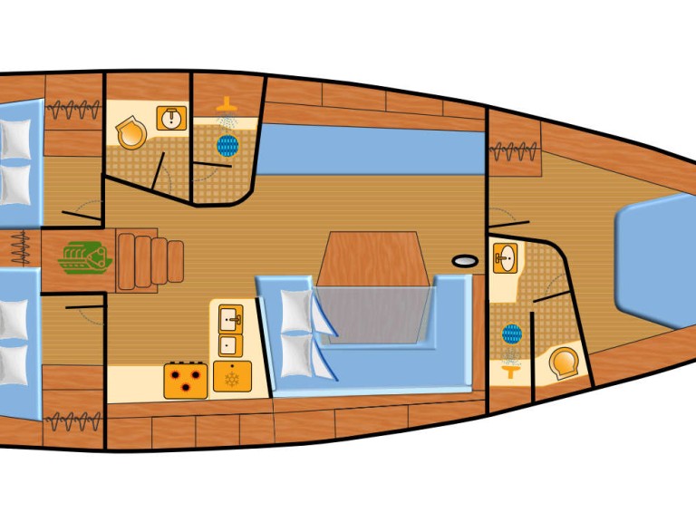 Boot mieten Pula günstig Dehler 46 SQ