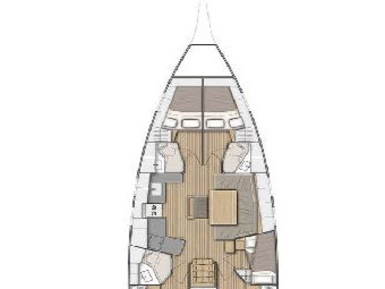 Vermietung Segelboot Bénéteau mit Führerschein