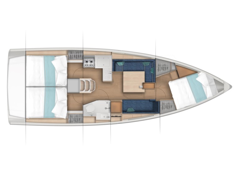 Segelboot mit oder ohne Skipper Jeanneau mieten in Palma de Mallorca
