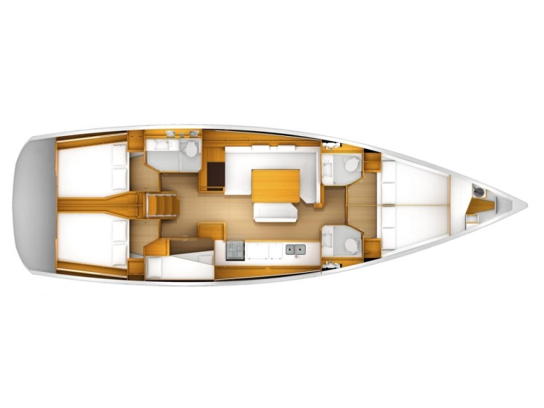Vermietung Segelboot Jeanneau mit Führerschein