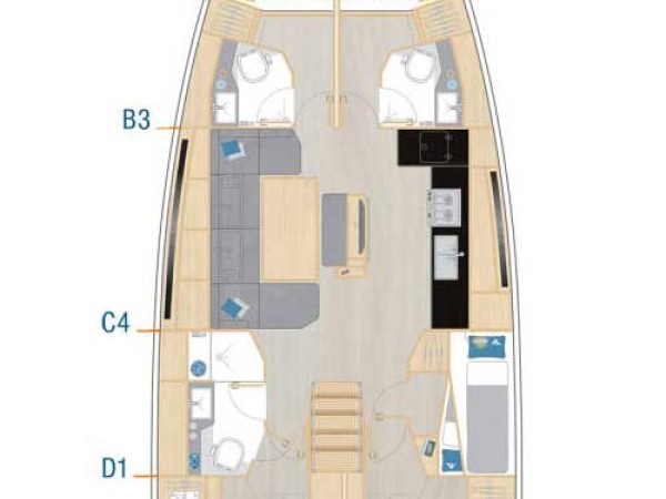 Segelboot mit oder ohne Skipper Hanse mieten in Šibenik