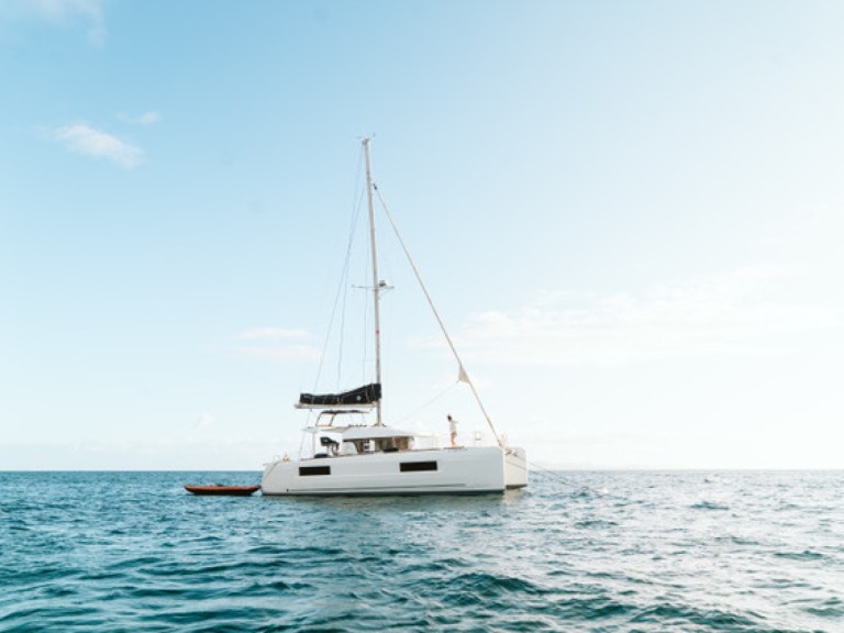 Boot mieten Sant Antoni de Portmany günstig Lagoon 40
