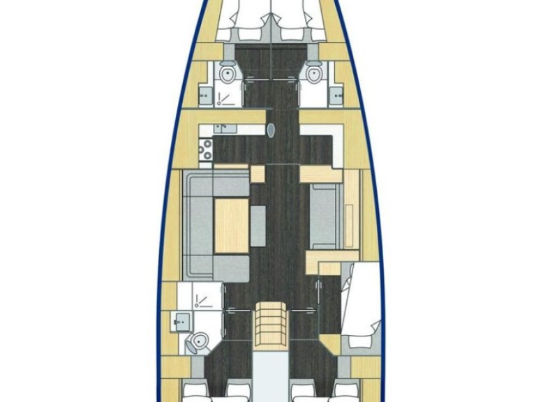 Segelboot mieten in Pula - Bavaria Bavaria C57 Style - 5 + 1 cab.