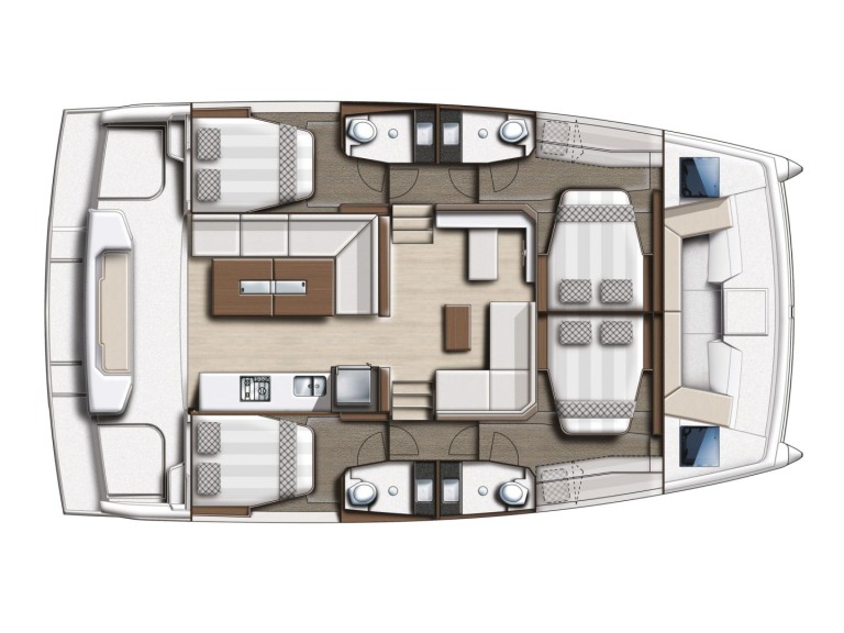 Vermietung Katamaran Bali Catamarans mit Führerschein