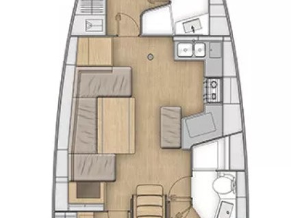YachtCharter in Pomer - Bénéteau Oceanis 40.1 auf SamBoat
