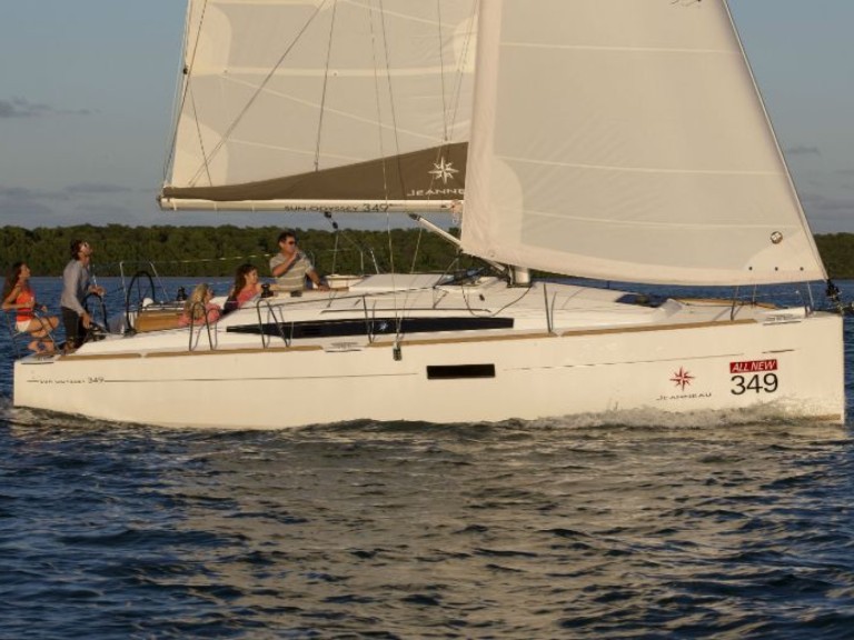 YachtCharter in Komolac - Jeanneau Sun Odyssey 349 auf SamBoat