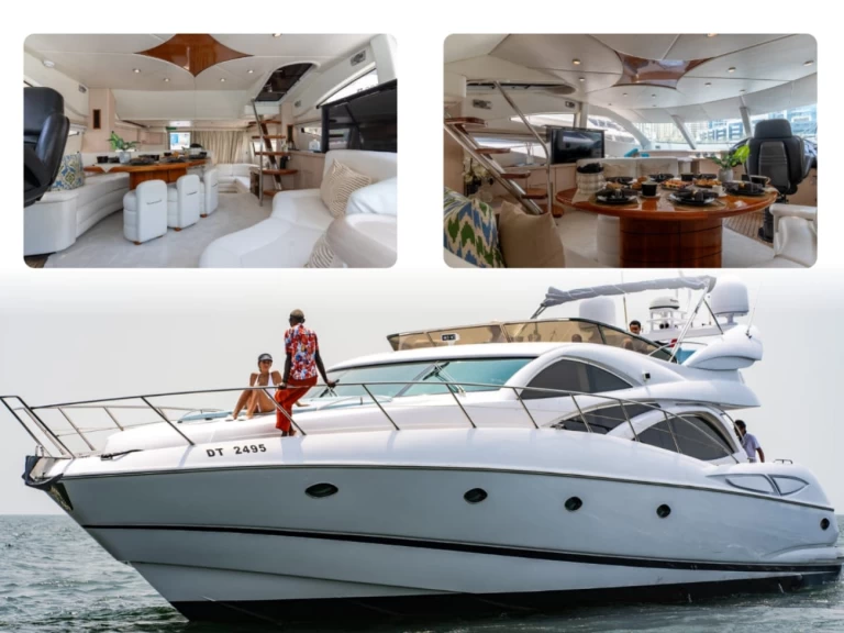 Ein Sunseeker Sunseeker 60 mieten in Dubai Marina