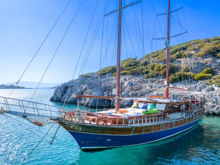 Ein Custom Made turkish gulet mieten in Bodrum