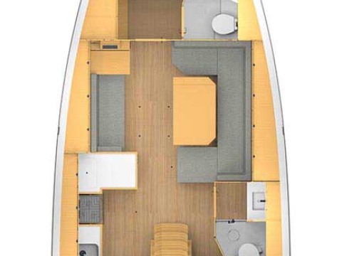 Vermietung Segelboot Bavaria mit Führerschein