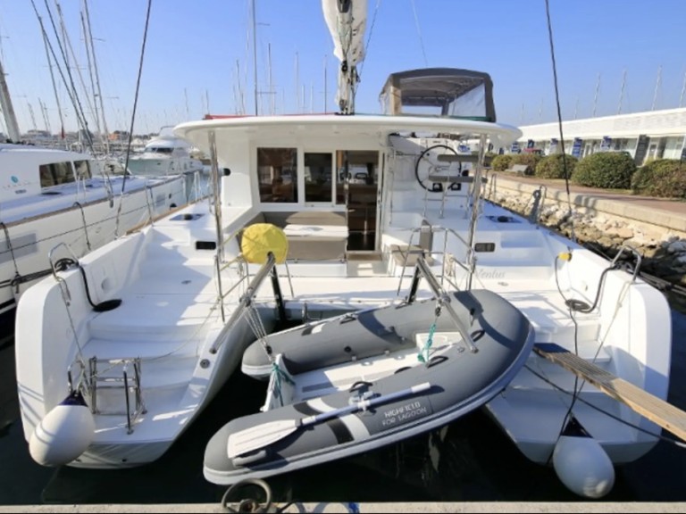 Boot mieten Drage günstig Lagoon 39