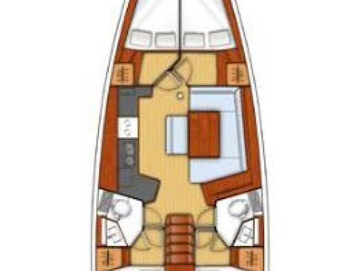 Ein Bénéteau Oceanis 45 mieten in Tivat