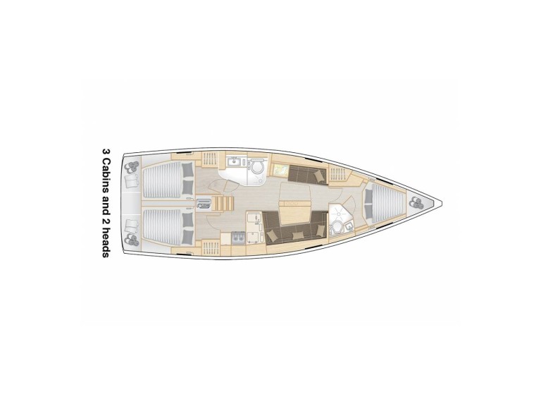 Segelboot mieten in Split - Hanse Hanse 418