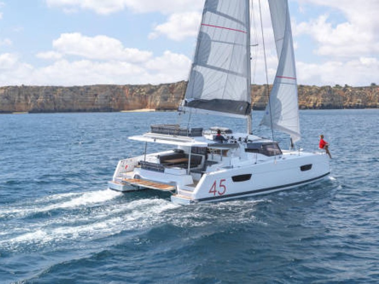 Vermietung Katamaran Fountaine Pajot mit Führerschein