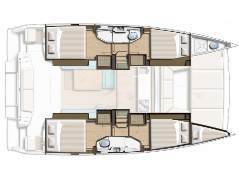 YachtCharter in Furnari - Bali Catamarans Bali Catsmart auf SamBoat