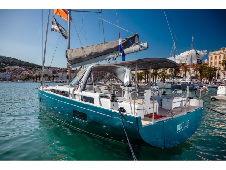 Ein Bénéteau Oceanis Yacht 54 mieten in Seget Donji