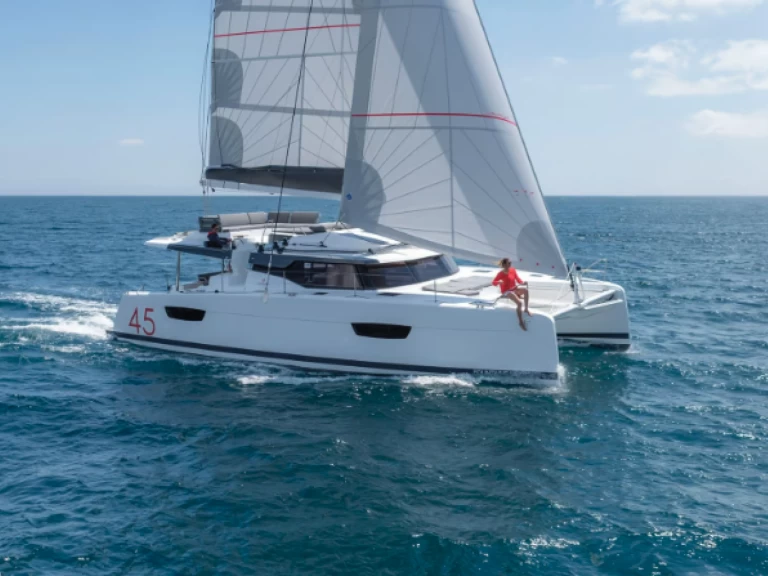 Ein Fountaine Pajot Elba 45 mieten in Le Marin