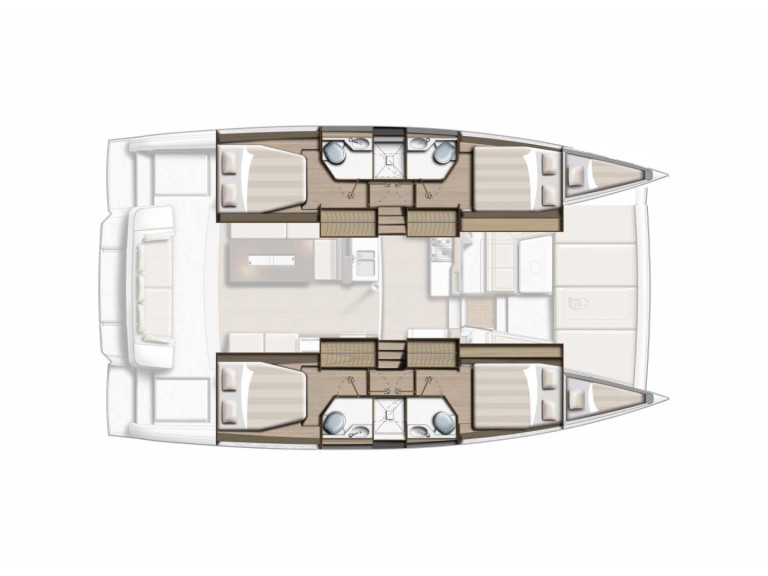 Bali Catamarans Bali 4.2 mieten Nidri