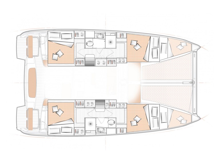 Katamaran mit oder ohne Skipper Excess mieten in Deme of Volos