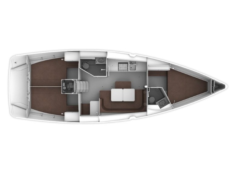 Ein Bavaria Cruiser 41 mieten in Rhodos