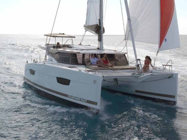Vermietung Katamaran Fountaine Pajot mit Führerschein