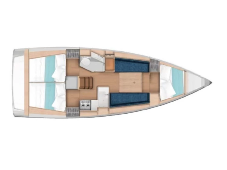 YachtCharter in Trapani - Jeanneau Sun Odyssey 380 - 1wc auf SamBoat