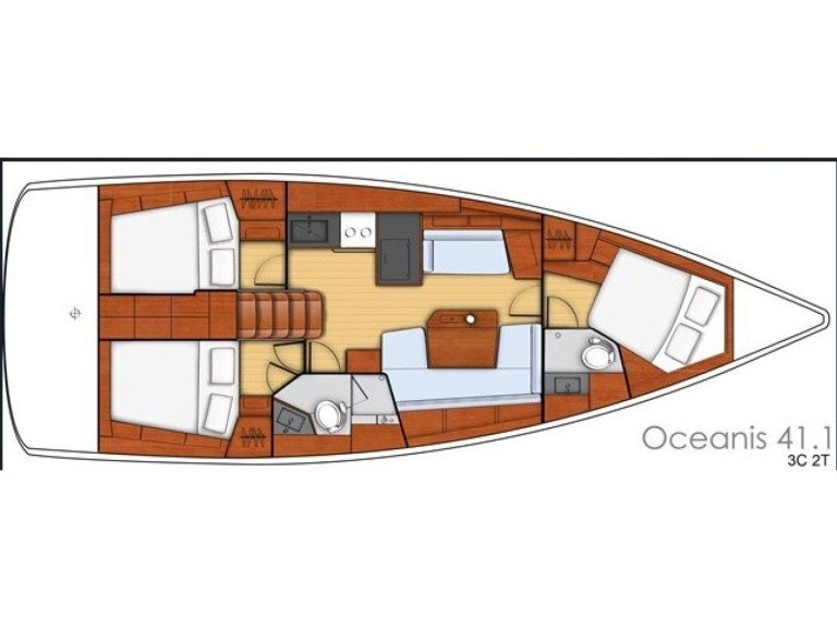 Segelboot mieten in Puntone - Bénéteau Oceanis 41.1