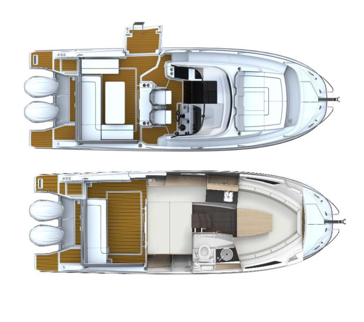 Motorboot mieten in Empuriabrava - Jeanneau Cap Camarat 9.0 WA