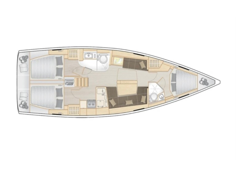 Segelboot mieten in Betina - Hanse Hanse 418