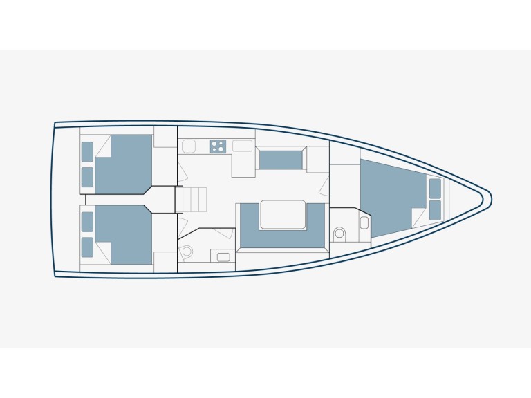 YachtCharter in Agía Effimía - Bavaria Bavaria C42 auf SamBoat
