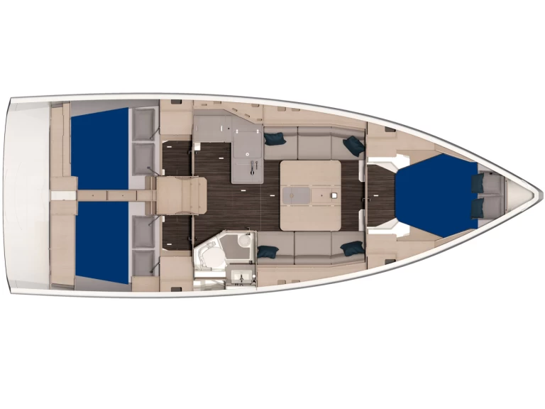 YachtCharter in Lefkáda - Dufour Sunsail 37.3 auf SamBoat