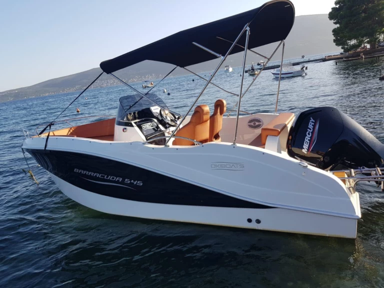 Motorboot mieten in Herceg Novi - Okiboats Barracuda 545 Open