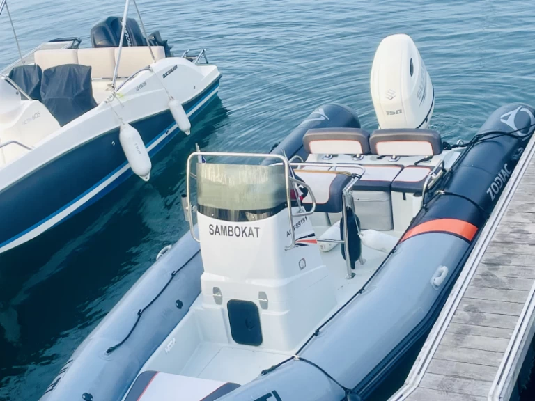 Ein Zodiac Pro Open 650 Ultimate mieten in Vannes