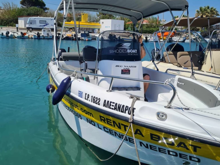 Motorboot mit oder ohne Skipper Poseidon mieten in Rhodos