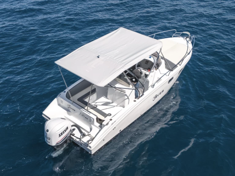 Vermietung Motorboot Saver mit Führerschein