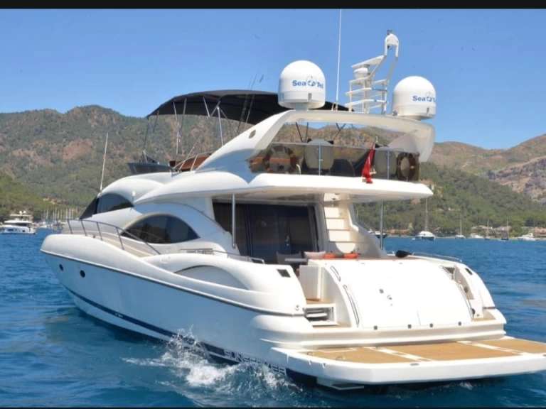 Yacht mieten in Göcek - Sunseeker Manhattan 74