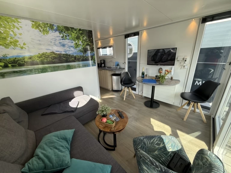 Vermietung Hausboot Hausboot mit Führerschein