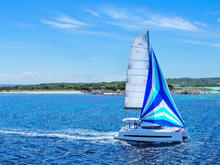 Vermietung Katamaran Bali mit Führerschein