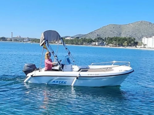 Motorboot mieten in Es Canutells - Astec 450 