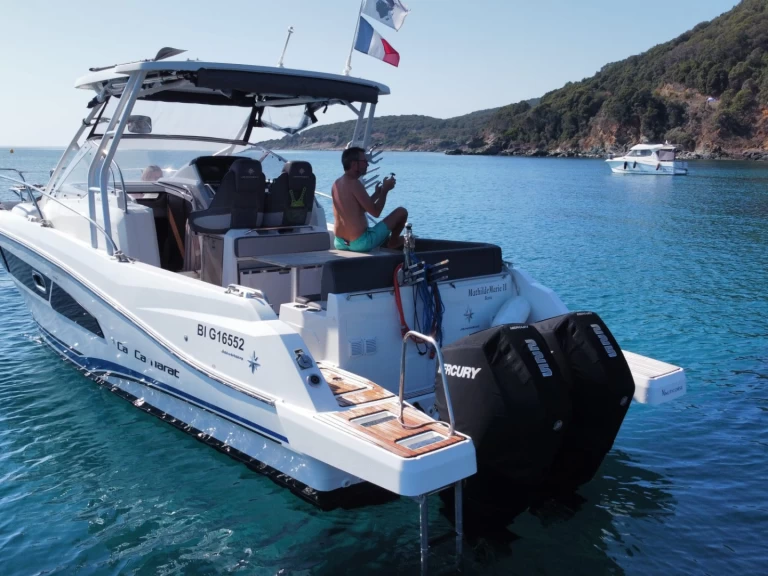 Vermietung Motorboot Jeanneau mit Führerschein